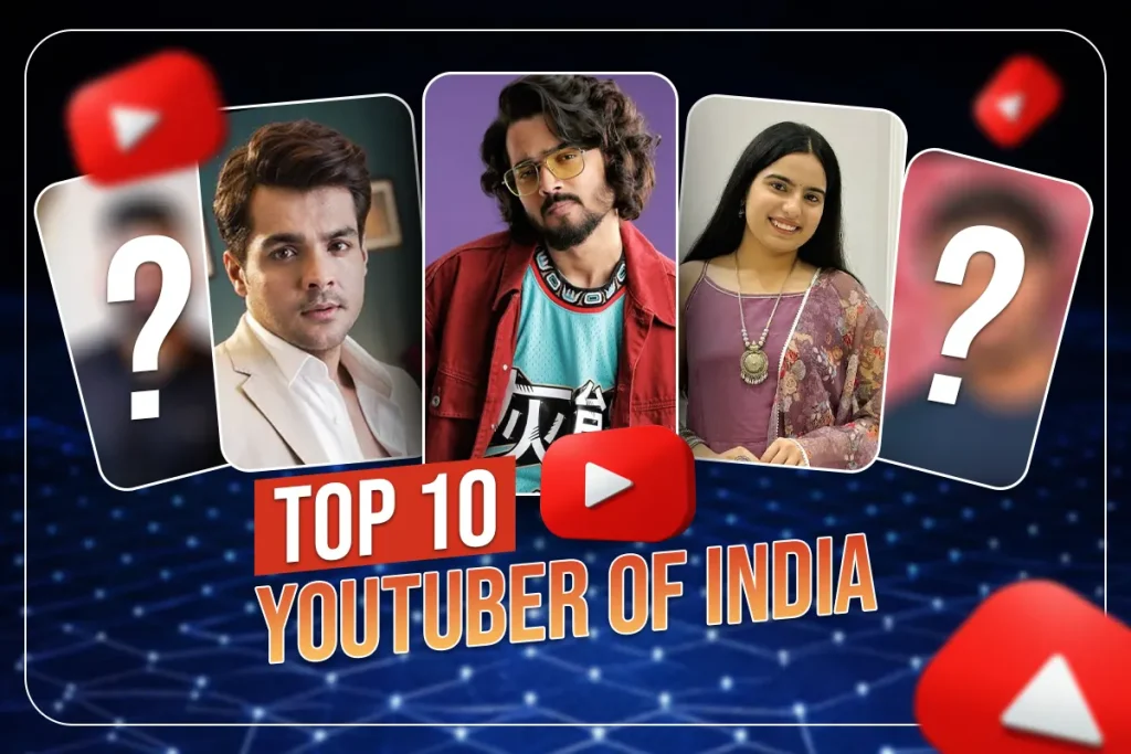 top 10 YouTubers in India