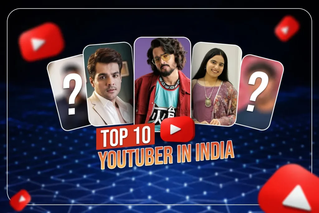 top 10 YouTubers in India