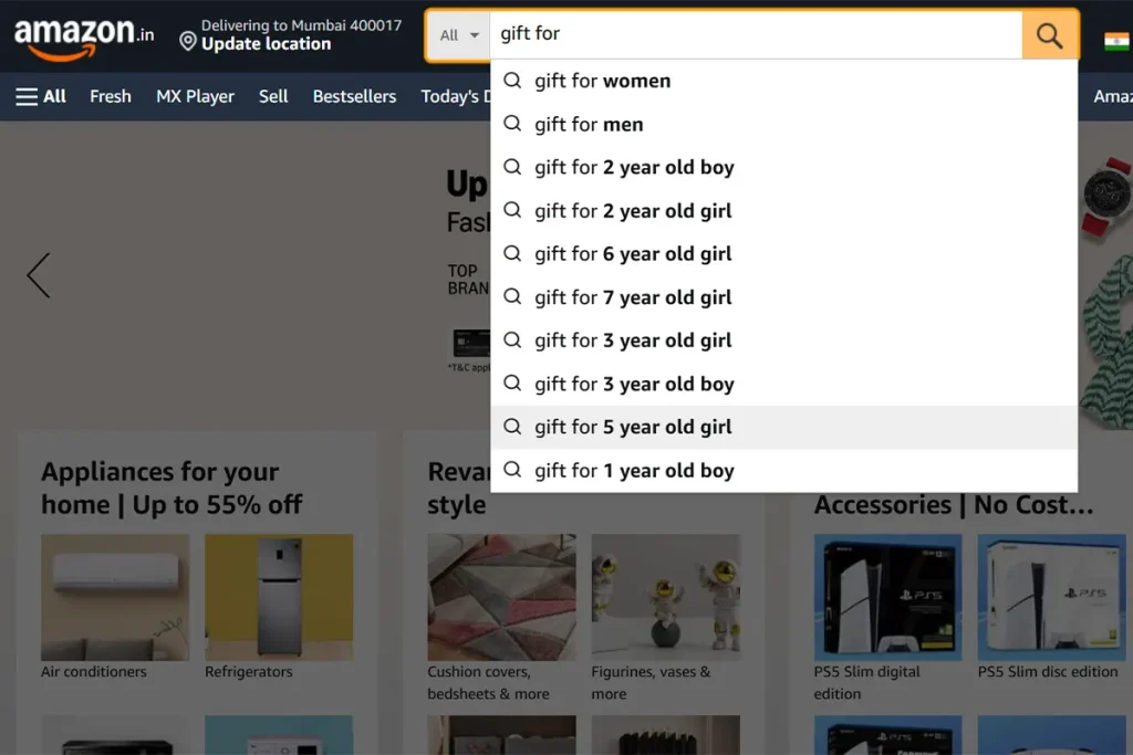 6 Powerful Ecommerce SEO Tactics for Online Stores 5 Ecommerce SEO: Keywords from Amazon search bar
