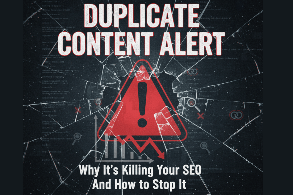 Duplicate Content Alert: Why It’s Killing Your SEO and How to Stop It 2 Duplicate Content Alert: Why It’s Killing Your SEO and How to Stop It Blog Featured Image